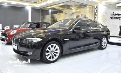  1 BMW 523i ( 2011 Model ) in Black Color GCC Specs