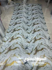  11 #رول  بديل الرخام الطول 2.80 م العرض 1.20  السماكة 3 ملم  مصنوع من الفوم واللاصق منه وفيه للجدران