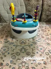  1 كرسي اطفال استخدام قليل