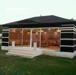  7 تفصيل خيم شعر وتركيب ديكورات داخليه سدو سيتان جلد الغزال