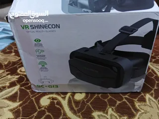  1 نظارة vr الواقع الافتراضي بسعر مغري مش مستعمل نهائيا