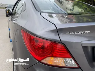  12 هونداي أكسنت موديل 2013  ماتور 1600cc فحص 7جيـــد