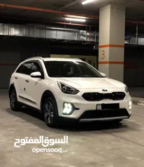  6 كيا نيرو هايبرد موديل 2020 وارد كوري كرت ابيض