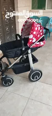  7 عربايه اطفال شبه جديده للبيع بسبب السفر