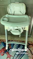  3 كرسي طعام وكوت كار سيت graco امريكي بسعر مميز