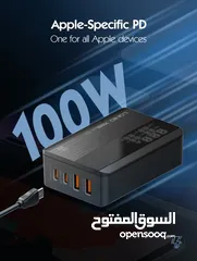  1 شاحن مكتبي 100W متعدد الوضائف