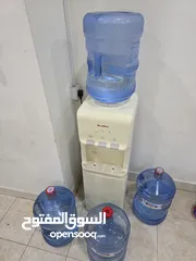  2 Water dispenser with 4 Almanhal/Nestle water bottles-30 BD