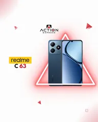  1 RAELME C63 nfc 6ram /128 GB  ريلمي c63 أن اف سي 6 رام /128 جيجا  جديد كفاله الوكيل الرسمي 18 شهر