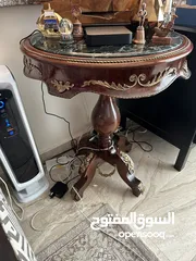  2 طقم طاولات خشب بلوط