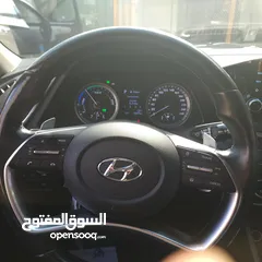  18 هيونداي سوناتا 2020 وارد كوريا بحالة ممتازة للبيع بدون جمرك او مجمركة
