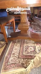  5 اذا كنت مهتم فلا تتردد في الاتصال بنا طاولة سفره فاخره جدا حجم كبير 8 كراسي بحاله ممتازه جدٱ