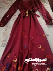  4 فساتين سهره وسواريه شيك جدا فاللبس