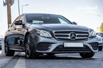  21 Mercedes E200 Amg kit 2020 Mild hybrid Night Package   السيارة وارد الماني