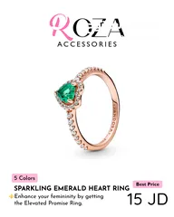  6 Pandora Promise Rings Collection - Roza Accessories- كولكشن خواتم الوعد من باندورا