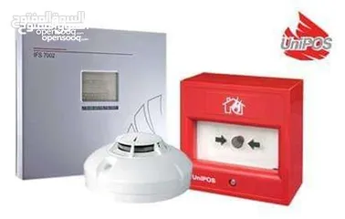  2 ا اجهزه انذار حريق ومعدات اطفاء الحريق ومعدات السلامه العامه