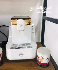  2 ماكينة عمل القهوة