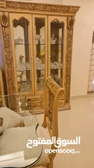  1 بوفيه خشب مع دنس سوار