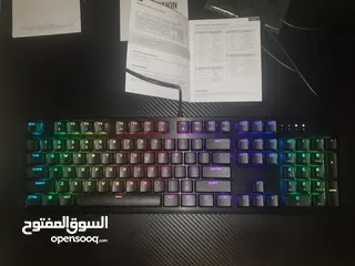 5 K60 RGB LOW PROFILE mechanical keyboard /ميكانيكل كيبورد