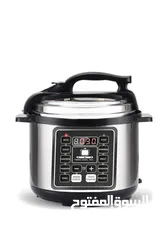  6 حلة ضغط كهربائية 6 ليترelectric pressure cooker silver crest 6 liter