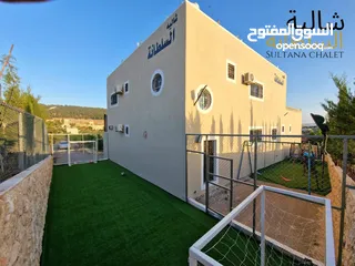  12 شاليه ومزرعة السلطانه جرش