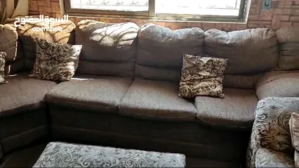  3 طقم كنب كورنر وغرفة نوم اولاد