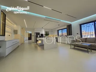  8 شقة ارضية مفروشة مع كراج خاص للبيع في رجم عميش بمساحة بناء 220م