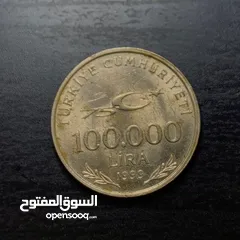  4 100 الف ليره تركي 1999