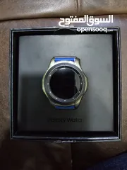  1 ساعة SAMSUNG Galaxy Watch (46mm, GPS, Bluetooth) – Silver/Black