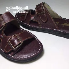  1 شحاطه جلد طبيعي