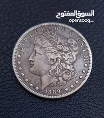  1 دولار تاريخ 1889