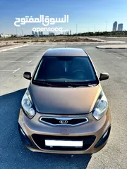  4 Kia picanto 2013 gcc first owner