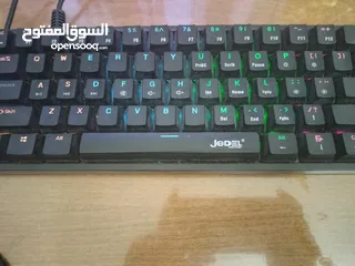 1 كيبورد ميكانيكي Blue Switch RGB