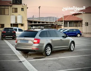 7 سكودا اكتافيا ستيشن 2019/اتوماتيك ماتور 2000 ديزل فل الفل  فتحة سقف بانوراما