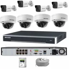  7 HIKVISION CCTV system