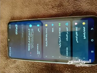  6 تكنو سبارك جو 2023 .. 7 رام .. 64 جيجا .. بصمه وجه و اصبع .. مستعمل وكاله بسعر حرق