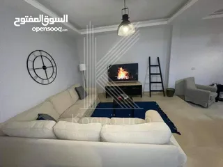  4 Furnished-B1 Floor-Apartment For Rent In Amman- Abdoun