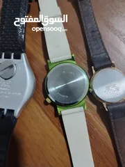  5 ساعات أصلية سواتش و سيكو