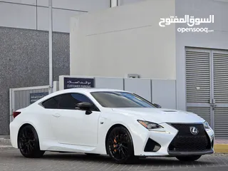  1 LEXUS RC-F PLATINUM 2016 GCC PERFECT CONDITION // FULL OPITION