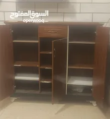  2 خزانة درفتين  وخزانة احذيه