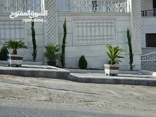  7 أحواض زراعه رخام طبيعي طبقتين ديكوري جميل جدا للأاشجار وعصري قوي ومتين وشلالات