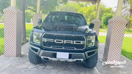  13 Ford Raptor F150 Gcc  2020 Under Service Warranty Al Tayer