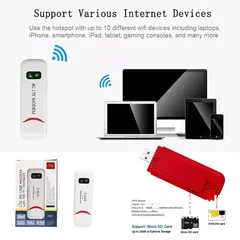  5 150Mbps 4G LTE WIFI USB Dongle Mobile Broadband Modem Sim Wireless Unlocked