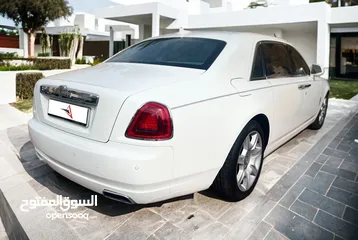  8 Rolls Royce Ghost 2012  GCC  Low Mileage  Full Service History