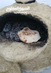  3 فرن طابون متحرك صنع من طين
