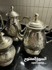  3 Silver plated tea pot set