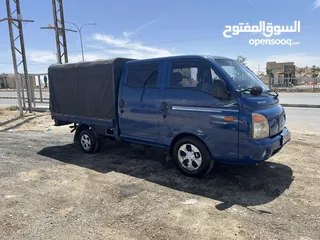  2 بورتر 2005 للبيع 6800 - مرخصة لغاية: 2025/10/30 - فحص كامل   - غرفة الشركة وكالة  - كهربا وكالة - مت
