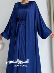  3 عبايه مع فستان و قطعه تنوره