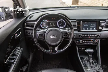  12 Kia Niro 2018   السيارة  بحالة ممتازة جدا و جمرك جديد و قطعت مسافة 79,000 كم