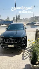  4 جيب جراند شيروكي (jeep grand Cherokee) موديل 2018 كفالة من الزلغ مغلغة ppf وعازل حراري ودوسات كهربا