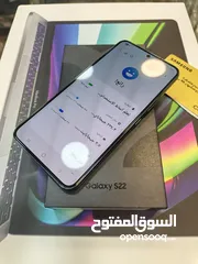  11 Samsung S22 5G وارد الوكيل الرسمي BMS 256 GB  عربي اصلي كاامل